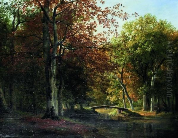 "haagsche Bosvijver" - view 1
