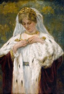 Bildnis Einer Prinzessin by Emilia Gyulane Erdoedy