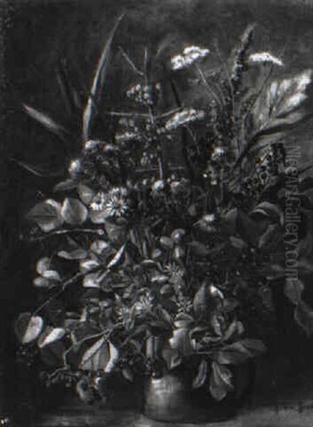 Herbstliches Blumenstilleben - view 1