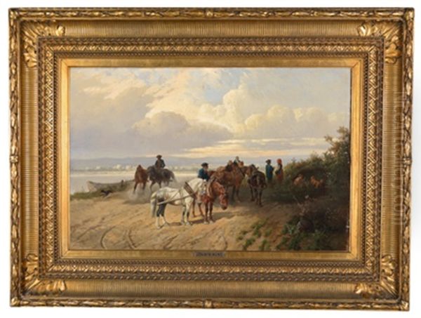Rast Der Treidelpferde - view 1