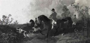 Auf Zur Jagd by Hans (Johann) Haag