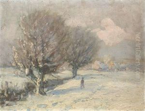 Wintertag (+ Weiden Im Schnee; Pair) by Robert Haag