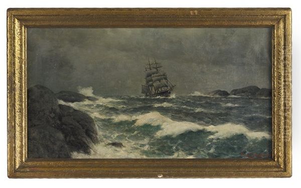 Heavy Sea Near The Breakers - view 1