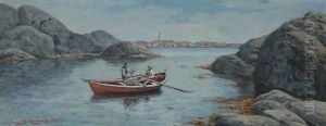 Fiskere by Lauritz Haaland