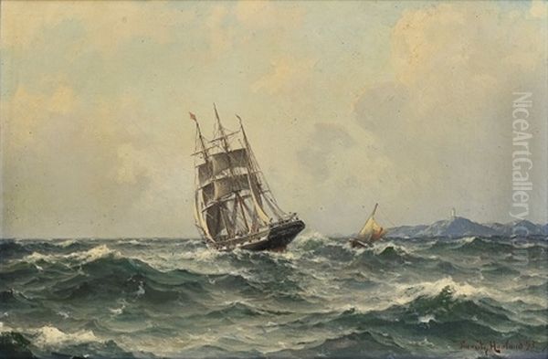 Sailing Boat And Pilot Boat - view 1