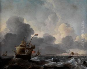 Marinestuck by Ludolf Backhuysen