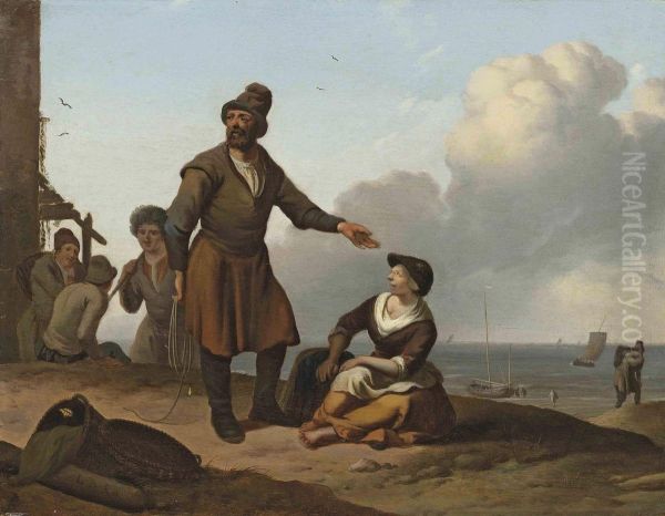 Coastal Landscape With Figures - view 1
