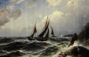 Seilere Til Havs by Lauritz Haaland