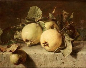 Stilleben Med Applen by Adriana Johanna Haanen