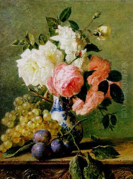 Blumen- Und Fruchtestilleben - view 1