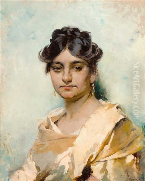 Portrait Einer Italienierin - view 1