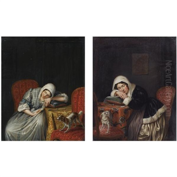 A Sleeping Beauty (pair) - view 1