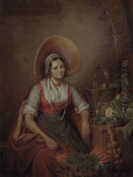 The Vegetable Seller - view 1