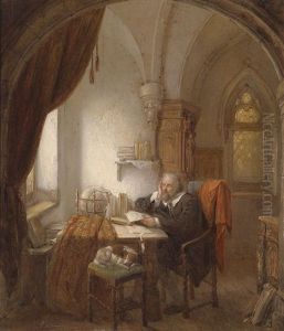 Der Gelehrte by George Gillis van Haanen