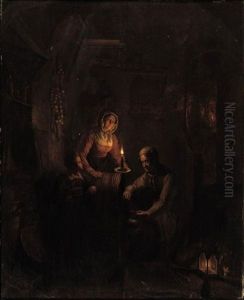 A Family By Candlelight