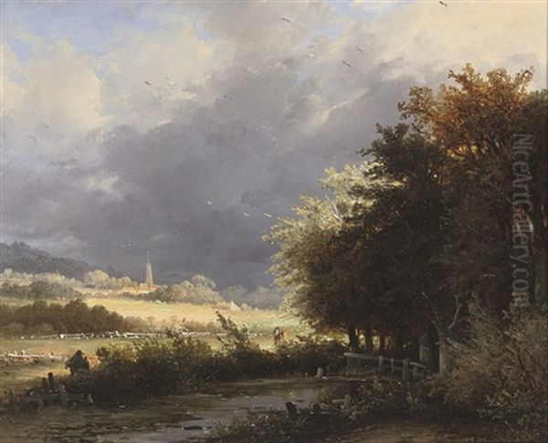 An Approaching Thunderstorm - view 1