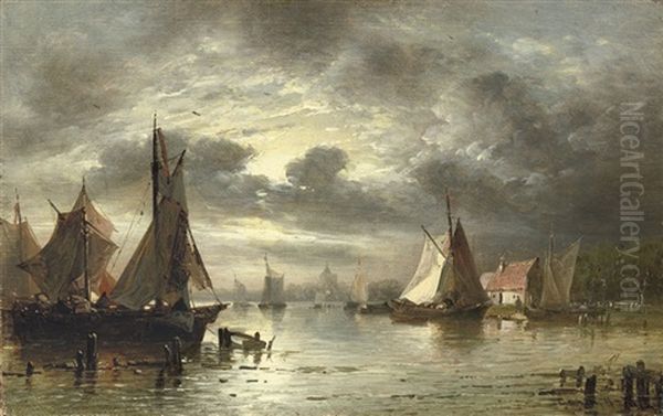 Shipping At Nightfall - view 1