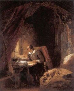 De Kamergeleerde by George Gillis van Haanen