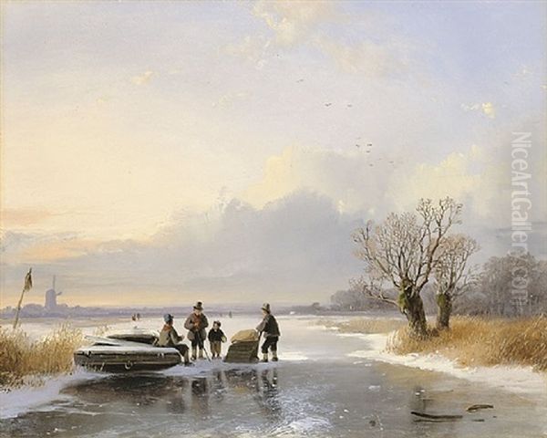 Fisherfolk At Work - view 1