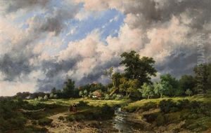 Vor Dem Gewitter by Remigius Adriannus van Haanen