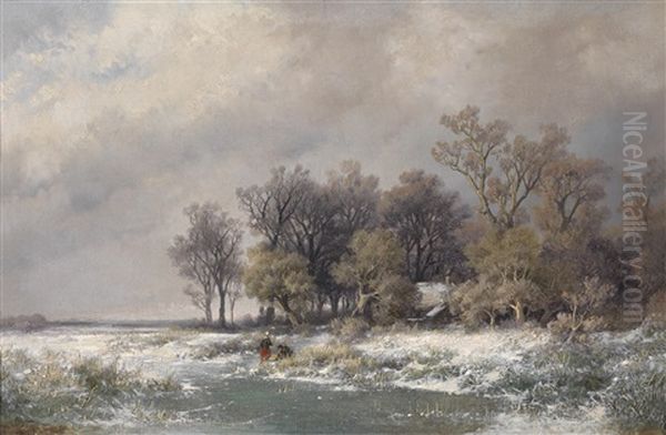 Winterlandschaft (+ Sommerlandschaft; 2 Works) - view 1