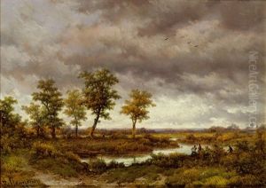 Weite Landschaft by Remigius Adriannus van Haanen
