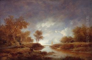 Hollandische Kanallandschaft Hollandische Kanallandschaft