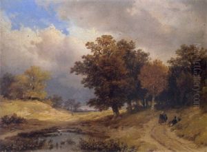 Rast Am Wegrand by Remigius Adriannus van Haanen