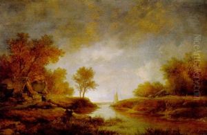 Hollandische Kanallandschaft Hollandische Kanallandschaft