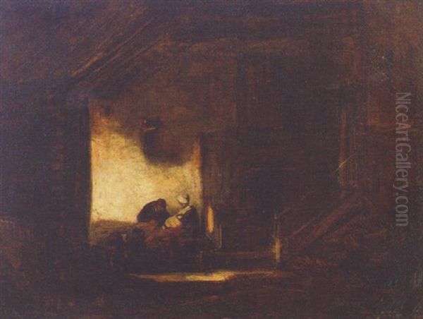 Figures In An Interior - view 1
