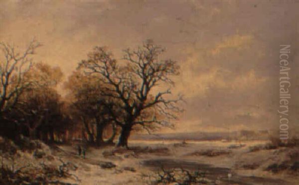 Winterliche Fluslandschaft - view 1