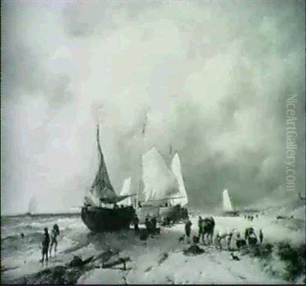 Fishing Boats At Shore - view 1