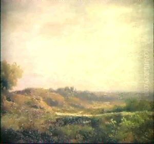 Schottische Hugellandschaft by Remigius Adriannus van Haanen