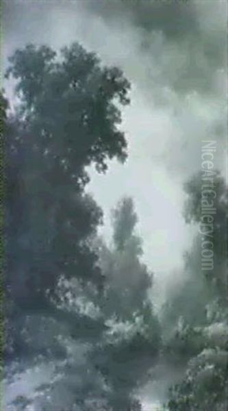 Waldlandschaft Mit Figurlicher Staffage - view 1