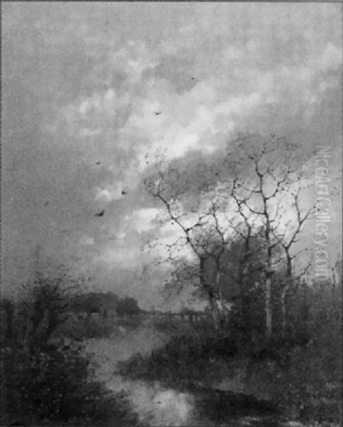 Flusslandschaft Im Herbst - view 1