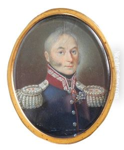 Portret Generala Brygady Wojska Polskiego Z Okresu Krolestwa Polskiego