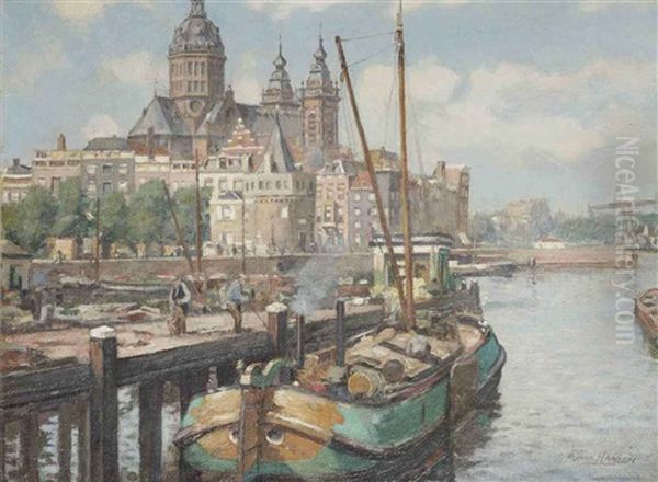 View Of The Prins Hendrikkade, With The St. Nicolaaskerk Beyond, Amsterdam - view 1