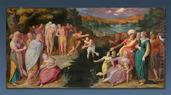 The Baptism Of Christ In The Jordan - view 1