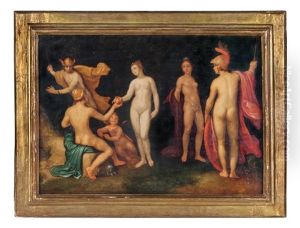 Giudizio Di Paride by Cornelis Cornelisz Van Haarlem