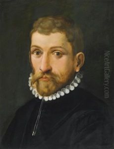Portrait Of A Man, Head And Shoulders