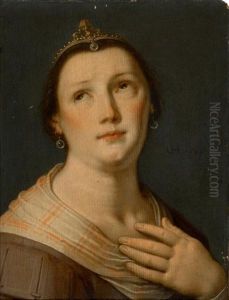 Portrait De Femme En Buste (in 2 Parts)