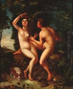Der Sundenfall by Cornelis Cornelisz Van Haarlem