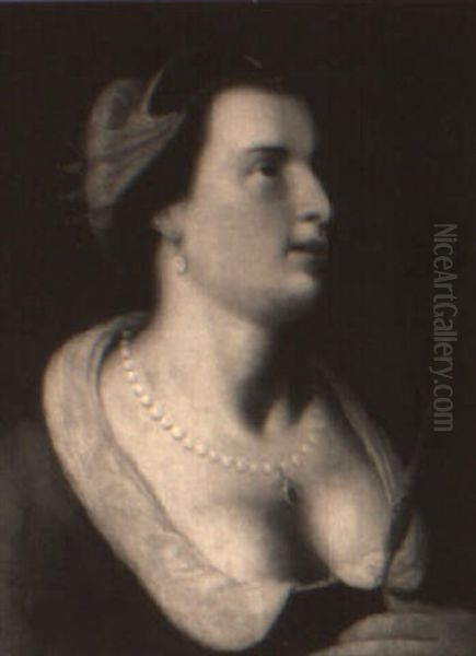 An Allegorical Female Figure - view 1