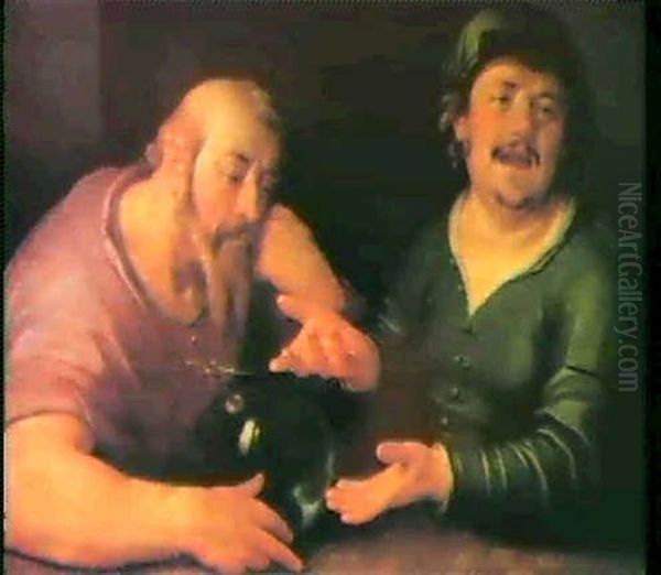 Heraclitus And Democritus - view 1