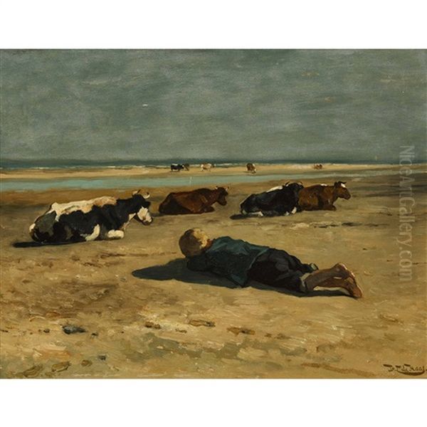 The Beach At Blankenberghe - view 1