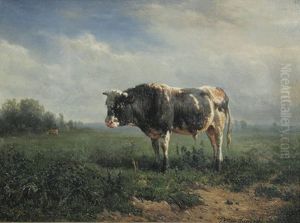 Stehender Stier