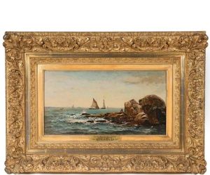 On The Rockbound Coast, New England by Mauritz F. H. de Haas