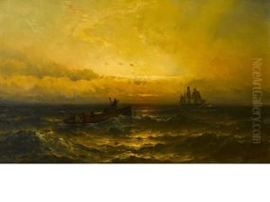 Sunrise, Hove To Off The Coast