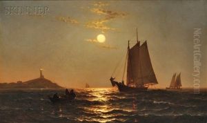 Night Fishing Off A Cape