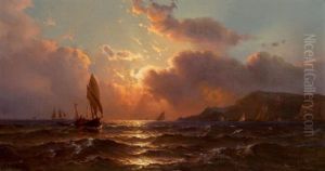 Early Morning Off The Coast by Mauritz F. H. de Haas